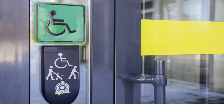 automatic handicap door opener in Paradise